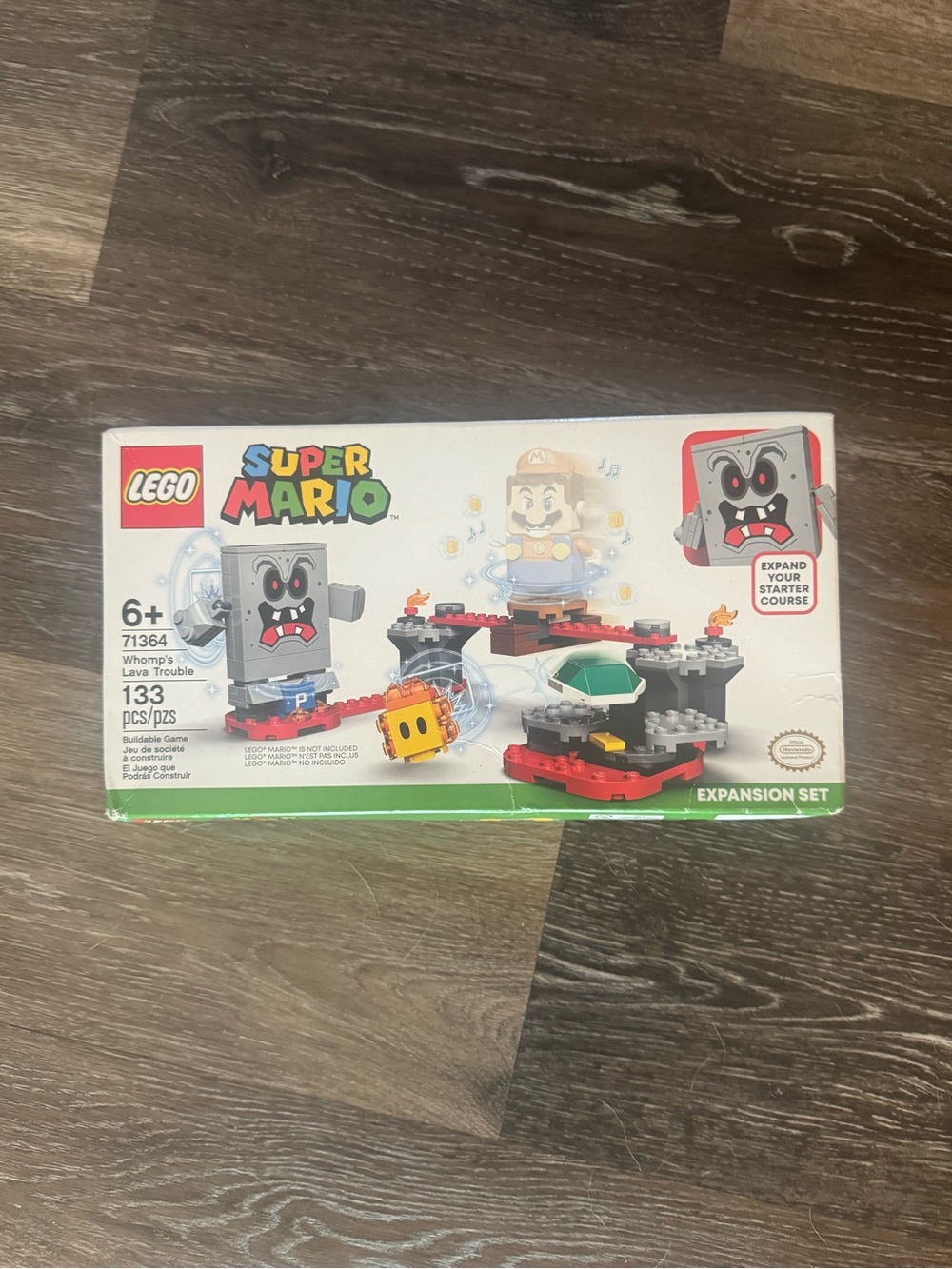 LEGO Super Mario Whomp's Lava Trouble Expansion Set - Red/Black/Gra